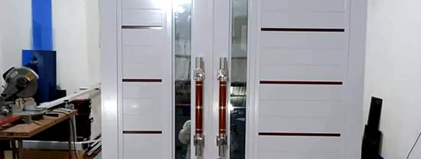 Pemasangan Pintu Aluminium Villa Bukit Indah Surabaya 01